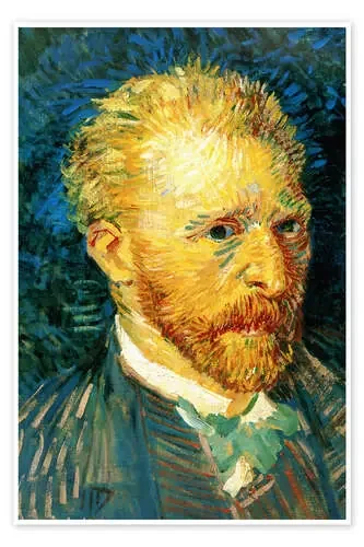 Self-Portrait, Autumn 1887 de Vincent van Gogh Master Collection
