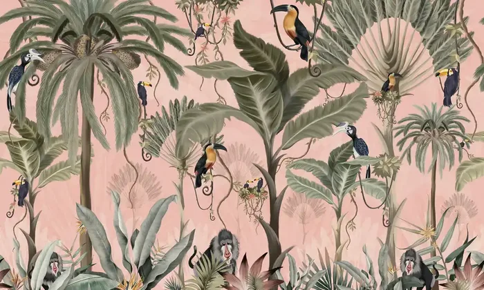 Selva exótica – Rosa