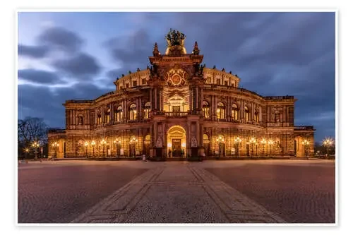 Semper Opera Dresden Germany de Achim Thomae