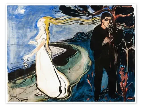 Separation I de Edvard Munch Master Collection