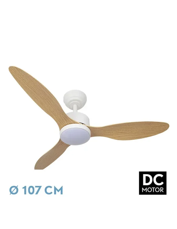 Serpa Blanco Haya Ventilador DC 107CM