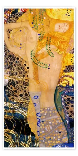 Serpientes de agua I de Gustav Klimt Master Collection