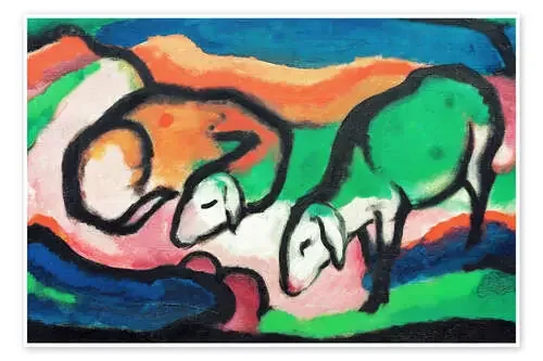 Sheep de Franz Marc akg-images