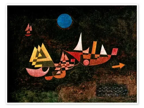 Ships setting Sail de Paul Klee akg-images