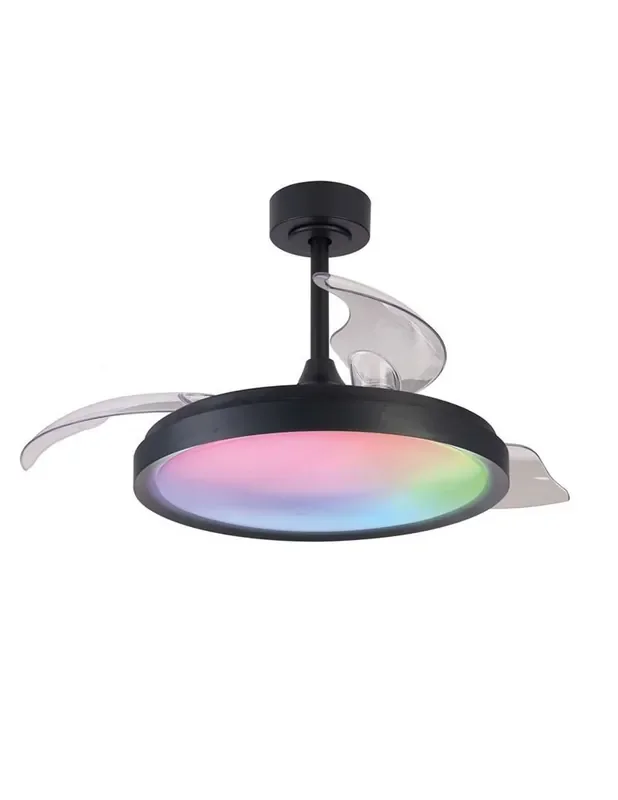 Siberia Ventilador Mantra Negro con RGB
