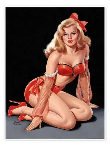 Silk Stocking Sirens, September de Peter Driben Master Collection