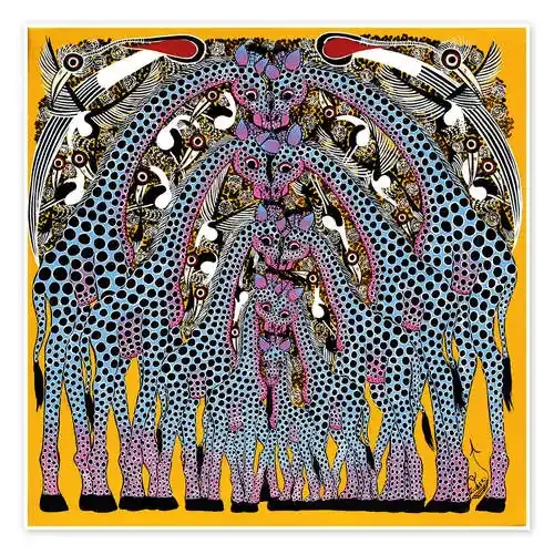 Simetría de áfrica de Zuberi Tanzania Art & Licensing