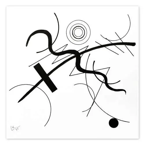 Sin título, 1935 de Wassily Kandinsky Master Collection