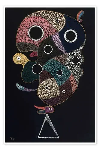 Sin título, 1940 de Wassily Kandinsky Master Collection