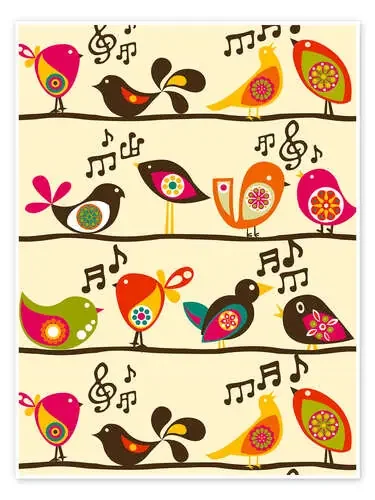 Singing birds de Valentina Ramos MGL Licensing