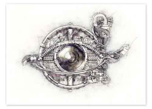 Sketch technical eye de diuno