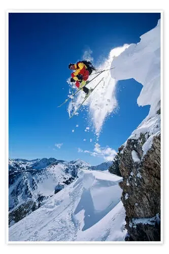 Ski Jumping, Flagstaff Peak, Little Cottonwood Canyon de Jones & Shimlock Danita Delimont