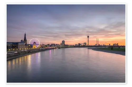 Skyline de Düsseldorf de Michael Valjak