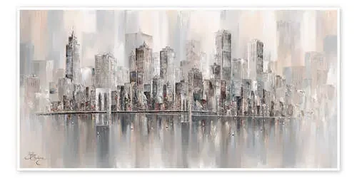 Skyline de Nueva York de Isabella Karolewicz