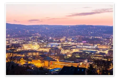 Skyline Stuttgart II de Dieterich Fotografie