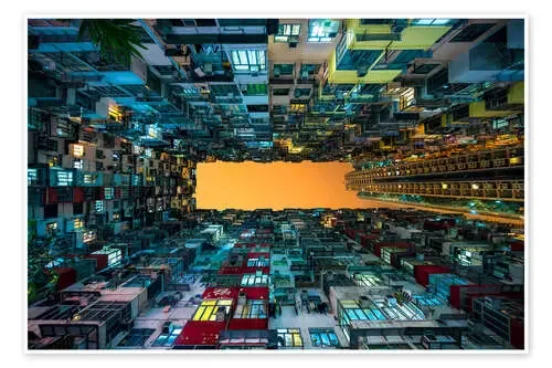 Skyscrapers in Hong Kong de Jan Christopher Becke