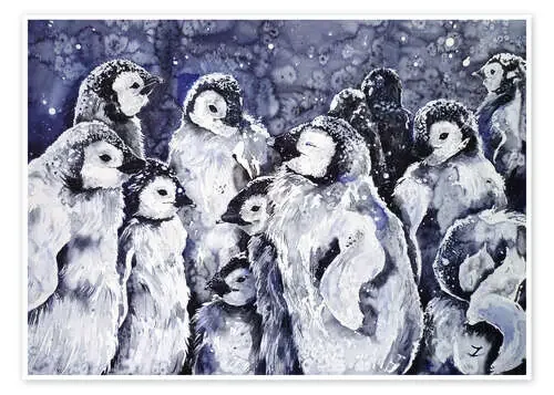 Sleepy Penguins de Zaira Dzhaubaeva
