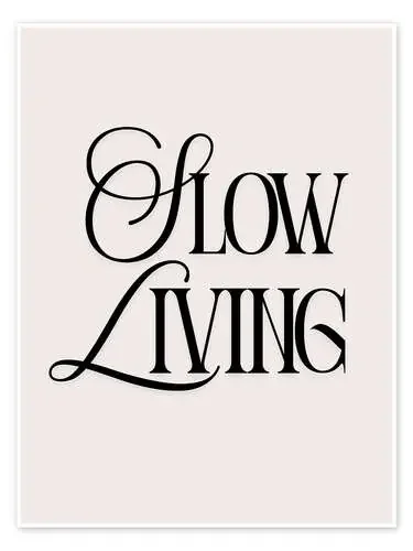 Slow Living de Typobox Editors Choice