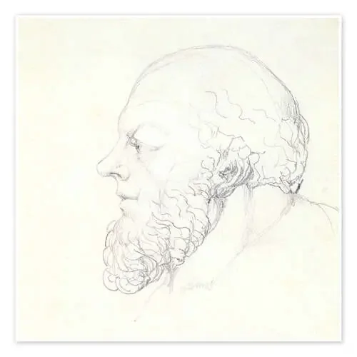Socrates, a Visionary Head de William Blake Bridgeman Images