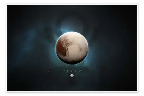 Solar System Pluto de Tobias Roetsch