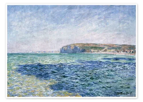 Sombras en el mar de Pourville de Claude Monet Master Collection