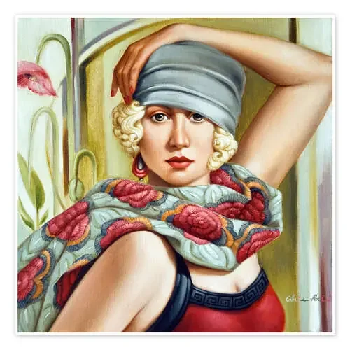 Sombrero de campana gris de Catherine Abel Bridgeman Images