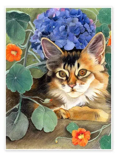 Sootsy con Horthensien de Anne Robinson Bridgeman Images