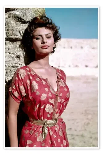 Sophia Loren in Sunlight Everett Collection
