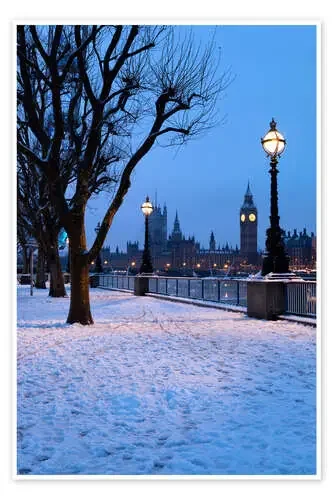 South Bank in winter de Stuart Black Robert Harding