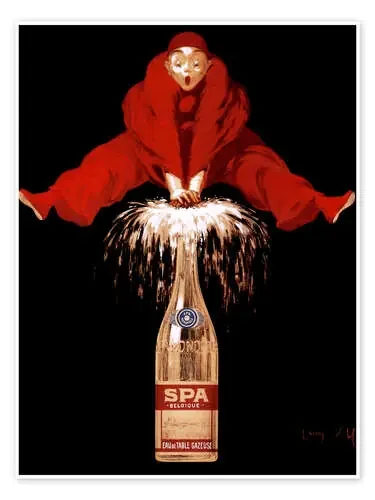 Spa Belgique de Vintage Advertising Collection