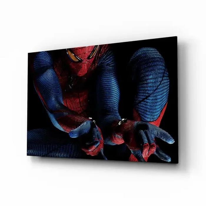 Spider Glass Wall Art – 28.5 » x 18 «