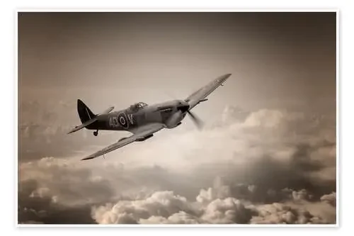 Spitfire Patrol de airpowerart