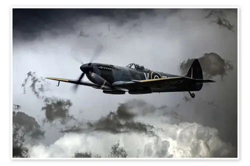 Spitfire TE311 de airpowerart