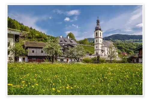 Spring freshness in Ramsau in Upper Bavaria (Germany) de Christian Müringer