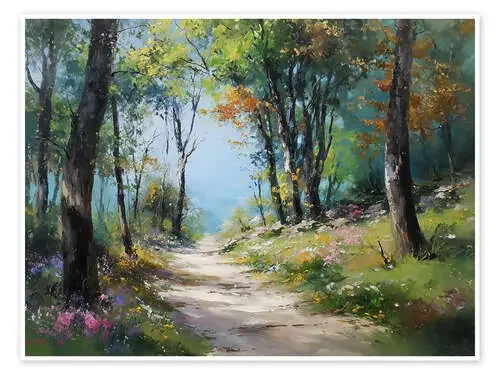 Spring magic in the forest de artill