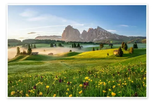 Spring on the Seiser Alm Südtirol de Achim Thomae