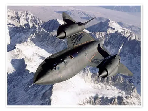 SR-71B Blackbird in Flight de NASA Stocktrek Images