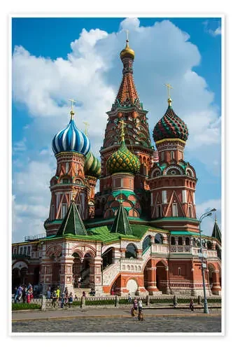 St. Basil‘s Cathedral, Moscow de Michael Runkel Robert Harding