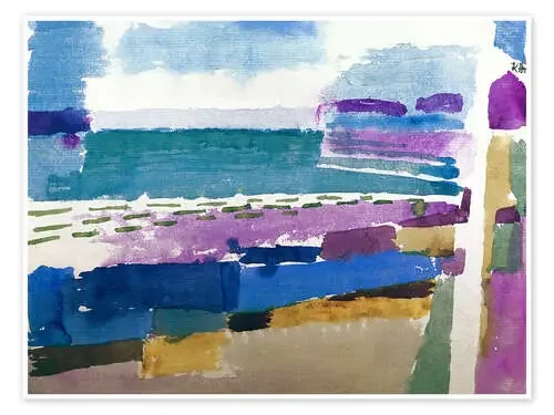 St.Germain Beach at Tunis de Paul Klee akg-images