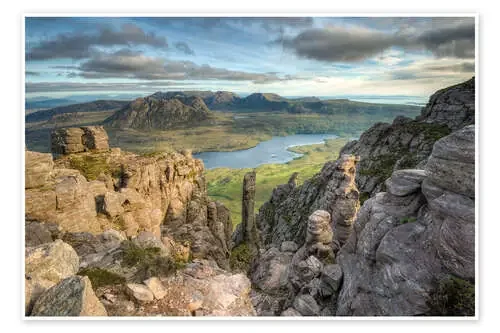 Stac Pollaidh in Scotland de Michael Valjak