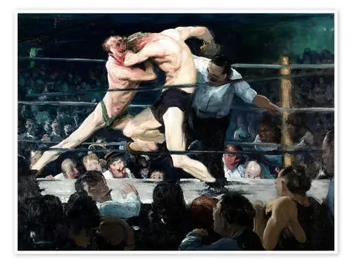 Stag at Sharkey’s de George Wesley Bellows Master Collection