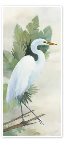 Standing Egret I de Avery Tillmon Wild Apple Graphics