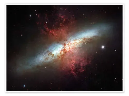 Starburst galaxy, Messier 82 de NASA Stocktrek Images