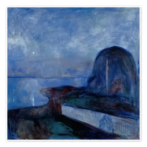 Starry Night de Edvard Munch Master Collection
