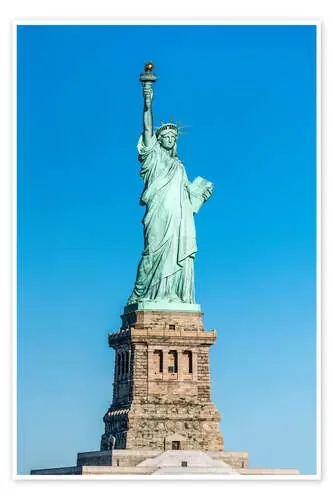Statue of Liberty on Liberty Island, New York City, USA de Jan Christopher Becke