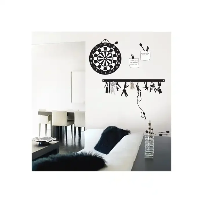 STICKER DARTBOARD & KEY HOLDER DK-0037