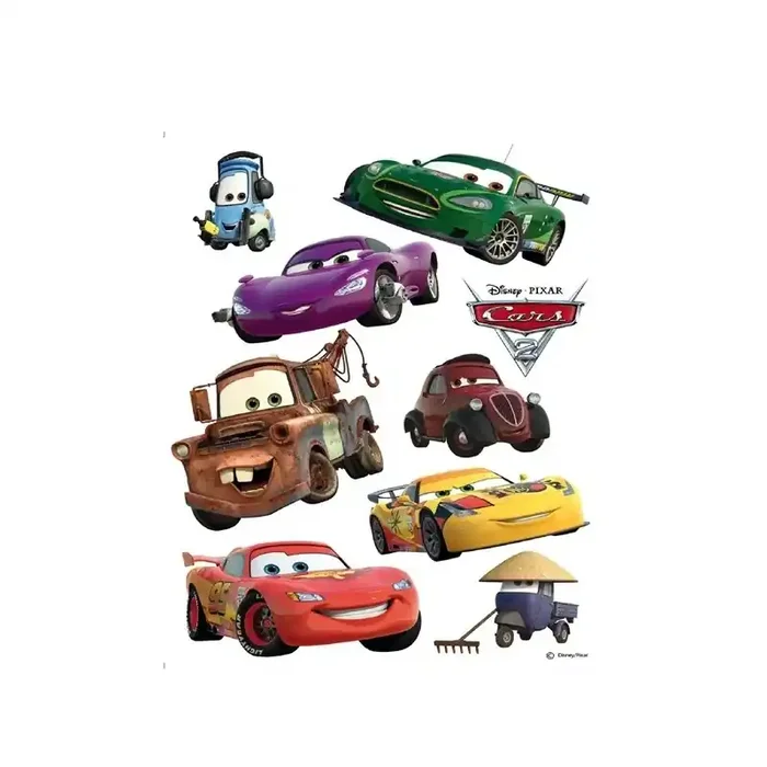 STICKER DISNEY MCQUEEN & MATER DK-887