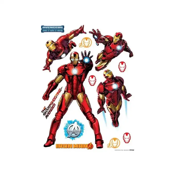 STICKER MARVEL AVENGERS IRON MAN DK-1795