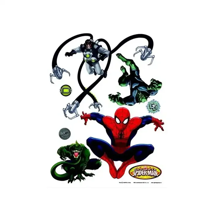 STICKER MARVEL SPIDER AGAINST VILLAINS DK-1712