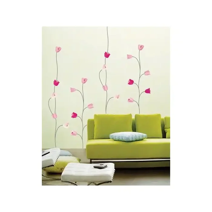 STICKER PINK TULIPS DS-08225
